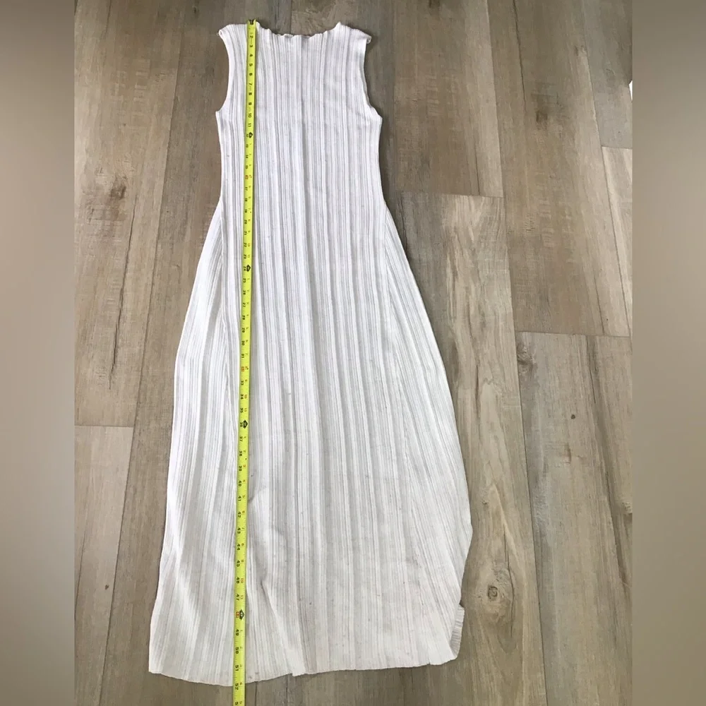 A New Day Maxi‎ Dress Womens Large Washed Ribbed Sleeveless